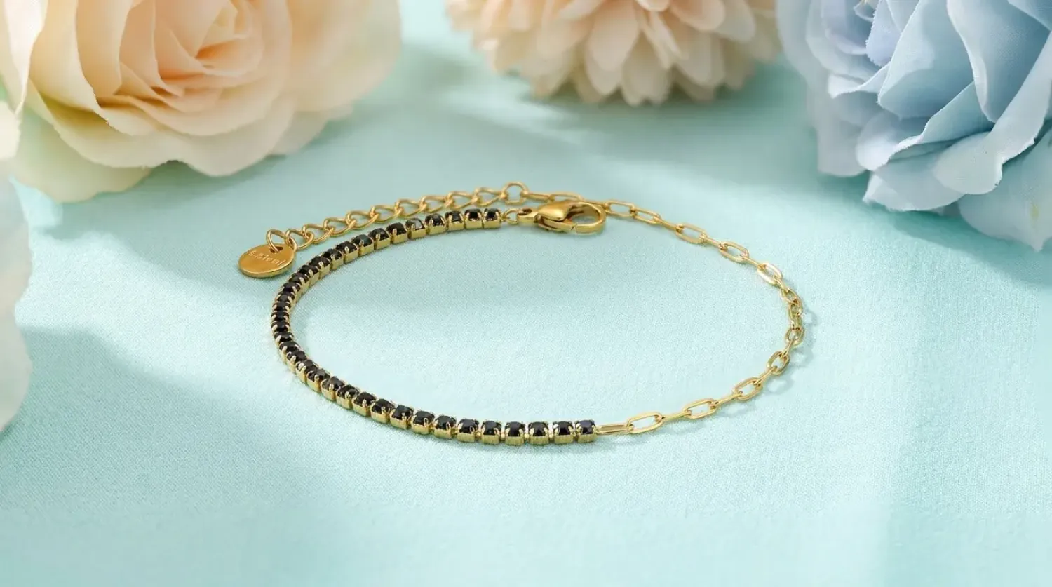 Edelstahl Armband Aurélia Shine
